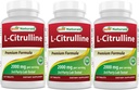 Best Naturals L-Citrulline 2000mg/Serving - Non-GMO - Gluten Free - 120 Tablets (120 Count (Pack of 3))