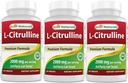 Meilleurs naturels L-Citrulline 2000mg/Serveur - Non-OGM - Sans gluten - 120 comprimés (120 Nombre (paquet de 3))