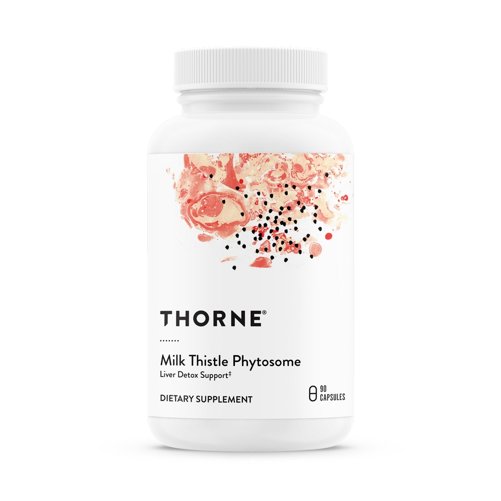 THORNE - Silipos - Complexe d'extrait botanique pour antioxydant et soutien du foie* - 90 capsules