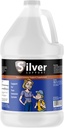 Supplément de soutien naturel aux immunes, solution argent nano-sized, amplificateur pour enfants, animaux de compagnie et adultes, argent purifié, fortifier votre système immunitaire pour le froid et la grippe saison - 1 Gallon