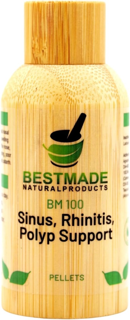 Meilleurs produits naturels Stuffy Nez & Sinus Support BM100 – Désagrément nasal, nez runny, éternuement, démangeaisons et allergies saisonnières, 350 Pellets