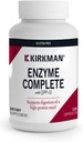 Kirkman - Enzyme Complete/DPP-IV - 120 capsules - Potent Digestive Aid - Large spectre Enzyme Digestive - Hypoallergénique