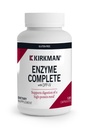 Kirkman - Enzyme Complete/DPP-IV - 120 capsules - Potent Digestive Aid - Large spectre Enzyme Digestive - Hypoallergénique