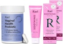 Rael Bundle - Suppléments probiotiques pour les femmes, enzymes digestives, santé urinaire tract (30 jours d'approvisionnement) et Gel de Vulva apaisant - pH Balance Laver la féminine (1.7 Fl Oz, paquet de 2)