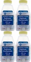Calcium 500 mg Générique pour Tums Assortiment de fruits Comprimés à mâcher Aromatisés à base de fruits Antiacide à force régulière pour l'indigestion acide, brûlures d'estomac, stomach acide 150 Comprimés à mâcher par boîte de 4 bouteilles