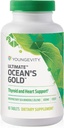 Youngevity Ultimate Ocean's Gold – Soutient la santé thyroïde, la fonction cardiaque et l'équilibre hormonal avec les nutriments dérivés de l'océan - 60 comprimés (paquet de 1)