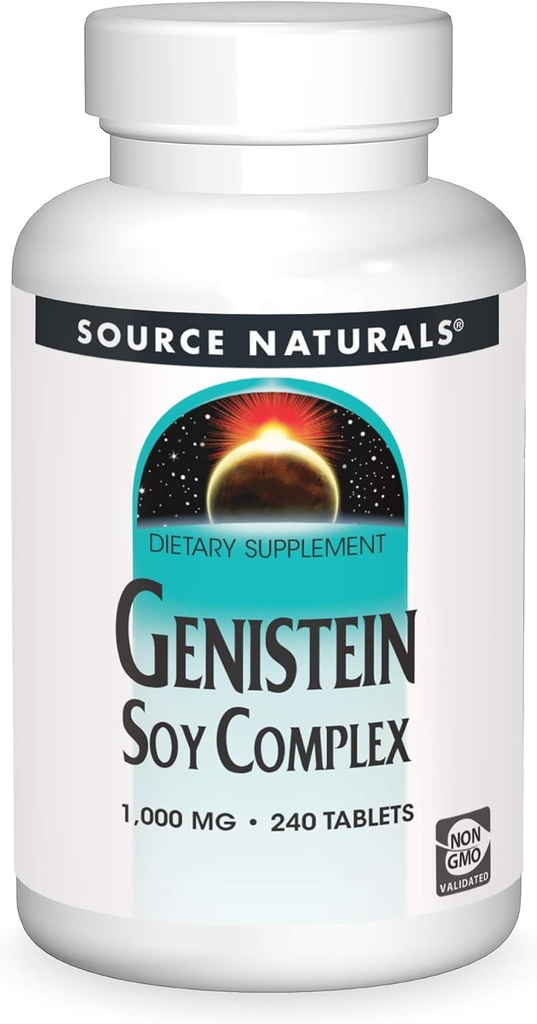 Source Naturals Genistein Soy Complex 1000 mg - 240 comprimés
