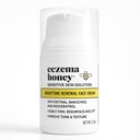 ECZEMA HONEY Crème de renouvellement du visage concentré pendant la nuit - Anti-vieillissement Produits de soins de la peau - Hydratant du visage non parfumé pour l'eczéma, la peau sèche et sensible (1.7 Oz)