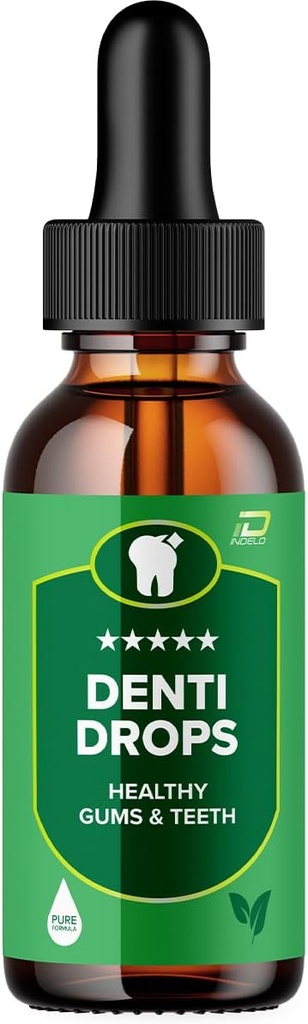Denti Drops Pro Drops pour les dents et les gencives, Denti Drops Pro Healthy Gums Teeth, Denti Drops Pro Reviews, Denti Drops Pro pour les gencives et les gencives Supplément liquide naturel (1 pack - 1 mois d'approvisionnement)