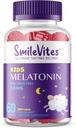 Children's Melatonin Gummies 2.5mg | 100% Drug-Free Sleep Aid | Non-Habit Forming | Supports Restful Sleep & Regular Sleep Cycle | Natural Ingredients | Berry Flavor | 60 Count