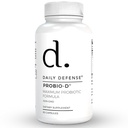 Supplément de soutien immunitaire probiotique - Probiotiques quotidiens pour les hommes avec constipation et gaz - Supplément de digestion et de ballonnement et probiotiques pour les femmes - 60 Capsules, PROBIO-D