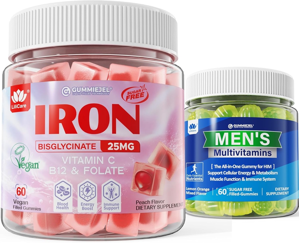 Bundle - Vegan Iron + Mens Multivitamins