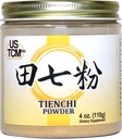 Poudre 100% pure Tienchi Pseudoginseng Notoginseng Poudre de Sanqi Tienchi Ginseng Poudre de 120mesh (4oz)