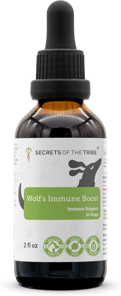 Wolf's Immune Boost (en anglais seulement) Complément alimentaire naturel à base de plantes pour chiens (en anglais seulement)