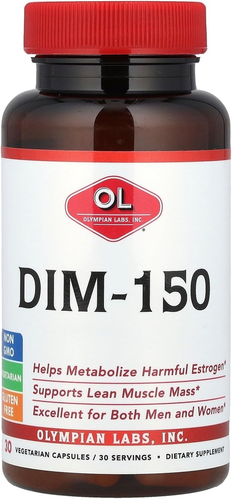 Olympians Labs DIM Extra Strength - 30 Capsules végétariennes