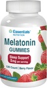 NLMUBR LUCKSIT PsinzmkMelatonine Gummées pour adultes par alimentation essentielle