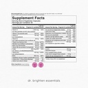 Le Dr Brighten Prenatal Plus et le groupe de soutien probiotique pour la grossesse chez les femmes - Vitamines, minéraux, probiotiques, prébiotiques et antioxydants pour les mères enceintes ou allaitantes, végétaliens non OGM, sans gluten