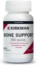 Kirkman Bone Support Calcium Supplément, 180 Capsules végétariennes, Bone Strength Suppléments pour aider à maintenir la densité, cinq sources de calcium sans phosphore, vitamine C, D et magnésium