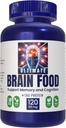 Ultimate Brain Food, Supplément Cerveau pour Mémoire et Cognition, Supplément Focus, 120 Capsules