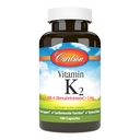 Carlson - Vitamine K2 MK-4 (Menatétrenone), 5 mg, supplément de vitamine K, soutien osseux, vitamine K2, sans soja, vitamine K-2, 180 capsules