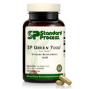 Processus standard SP Green Food - Métabolisme alimentaire entier, Cholestérol, Toxine et soutien du foie avec Alfalfa, Buckwheat, Barley, Bruxelles Sprous et Kale - Végétarien, Sans gluten - 150 capsules
