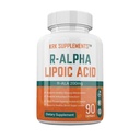 1 flacon R-ALA R-Alpha Acide lipoïque 200mg 90 capsules