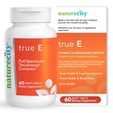 NatureCity True-E Full Spectrum Tocotriénols Vitamine E & Natural Alpha Tocophérol Supplément Vitamine E Tocotriénols durables d'Evnol Suprabio.