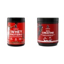 Six Star Elite Series 100% Whey Protein Plus Triple Chocolat 1,8 lb et 100% Creatine en poudre monohydratée Sans aromatisé 60 portions