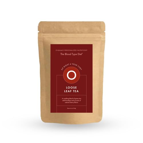 D'Adamo personnalisation de la nutrition gorgée droite 4 votre type thé O, 4 once