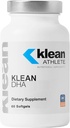 Klean Athlete Klean DHA - DHA Supplement for Athletes - Supports Heart & Brain Health* - Omega 3 Fish Oil - with EPA & DHA - Non-GMO & Gluten Free - 60 Softgels