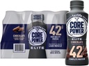 FAIRLIFE NUTRITION PLAN Core Power Elite 42g. Secouage protéinique, Chocolat - Liquide (14 fl. oz, 8 pk.)