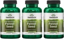 Swanson Fennel 480 Milligrammes 100 Capsules (3 Pack)