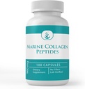 INGRÉDIENTS ORIGINAUX DE PURE Peptides de collagènes marins (100 capsules) Toujours purs, sans additifs ou remplisseurs, laboratoire vérifié