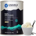 Gnarly Nutrition Protéines végétales végétales – Vanille Poudre de protéines végétales, NSF Sport certifié – Remplacement des repas, Boost nutritionnel quotidien – Poudre sans lactose – Vanille, 28,2 oz