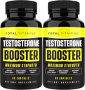 Booster de testostérone - Supplément de testostérone pour les hommes - Suppléments d'amélioration masculine - Booster de testostérone pour les hommes pilules Alpha pour stimuler test croissance musculaire Max, Libido, énergie, et Stamina pilules