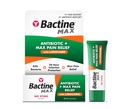 Bactine MAX Antibiotique + onguent soulagement de la douleur - Onguent antibiotique avec de la lidocaïne - Douleur + Démangeaison pour les coupures et les brûlures mineures - Crème de numération de la lidocaïne - 0,5 oz