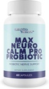 Max Neuro Calm Pro Probiotic - Soutien probiotique Nerve - Formule Premium CFU de 40 milliards de dollars - Mood de soutien - Aide Amélioration de la santé Nerve - Soutien Santé Gut - Soutien Fonction Immune naturelle