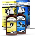 BAXYL & BaxylGI Bundle Pack - (6 fl oz chacun) - Supplément articulaire à l'acide hyaluronique et supplément digestif prébiotique à l'amaferm d'hylarunonan.