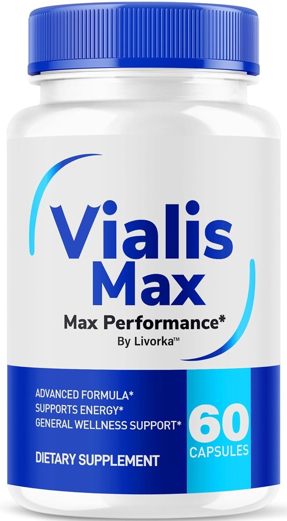 Vialis Max Pills pour hommes - Formule officielle de soutien Vialis Max Premium pour l'énergie, l'endurance et la performance à action rapide, VialisMax Capsules Advanced Formula, 60 Capsules pour 1 mois
