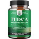 Supplément Bile Salt TUDCA avancé - Extra Strength TUDCA 500mg par portion Sels Bile pour Gallbladder Rein and Liver Support - Haute pureté Tauro Ursodeoxycholic Acid Liver and Gallbladder Cleanse