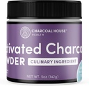 Poudre de charbon de coco ULTRA FINE - Applications culinaires et cosmétiques, Texture lisse Velvety pour les smoothies, les crèmes glacées, les pâtisseries, les savons, ultra fine pour une finition douce, sans grit! - 5oz