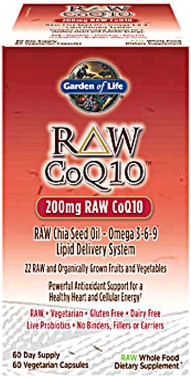 Jardin de la vie Raw Coq10, 60 Ct