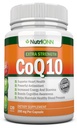 CoQ10 200mg (double résistance), 120 Capsules - Coenzyme d'absorption élevée Q10 - Prouvé scientifiquement de force supplémentaire CoQ10 Ubiquinone - 4 mois d'approvisionnement