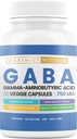 Maximum GABA mince (acide gamma-aminobutyrique) 750mg, soutien des neurotransmetteurs*