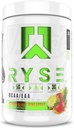RYSE BCAA Poudre d'EAA - Ananas de fraise - 5g Acides aminés à chaîne ramifiée, 3g Aminos essentiels, électrolytes sans sucre pour la récupération musculaire, l'hydratation et la résistance avant et après l'entraînement - 30 portions