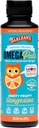 Barlean's Omega Pals Eye Health Liquid, Omega 3 aromatisé Tangerine pour les enfants, supplément huile de poisson avec 500 mg d'EPA & DHA Plus Lutéine et Zeaxanthin Vitamines pour le soutien de la lumière bleue, 8 oz