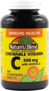 Mélange naturel Vitamine C Acérola à croquer, fraise 500 mg 100 comprimés