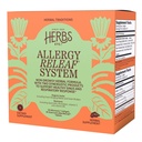 Herbs, Etc. Allergy ReLeaf System - Supplément de désagrément saisonnier - Fournit un soutien pour les yeux éternuer et démangeaisons - Supporte la fonction Sinus - 30 Softgels (30 portions)
