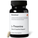 Supplément L-Theanine Momenteux - 200 mg Capsules pour favoriser la relaxation et la concentration - NSF certifié pour le sport - sans OGM et sans gluten - 60 portions