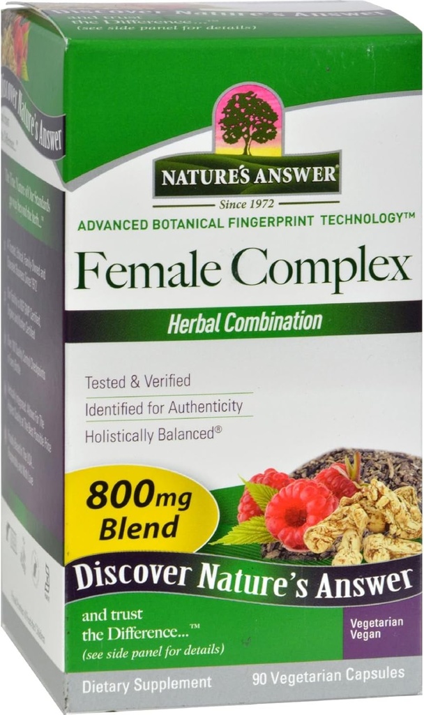 Nature's Answer Complexe féminin - 90 Capsules végétariennes